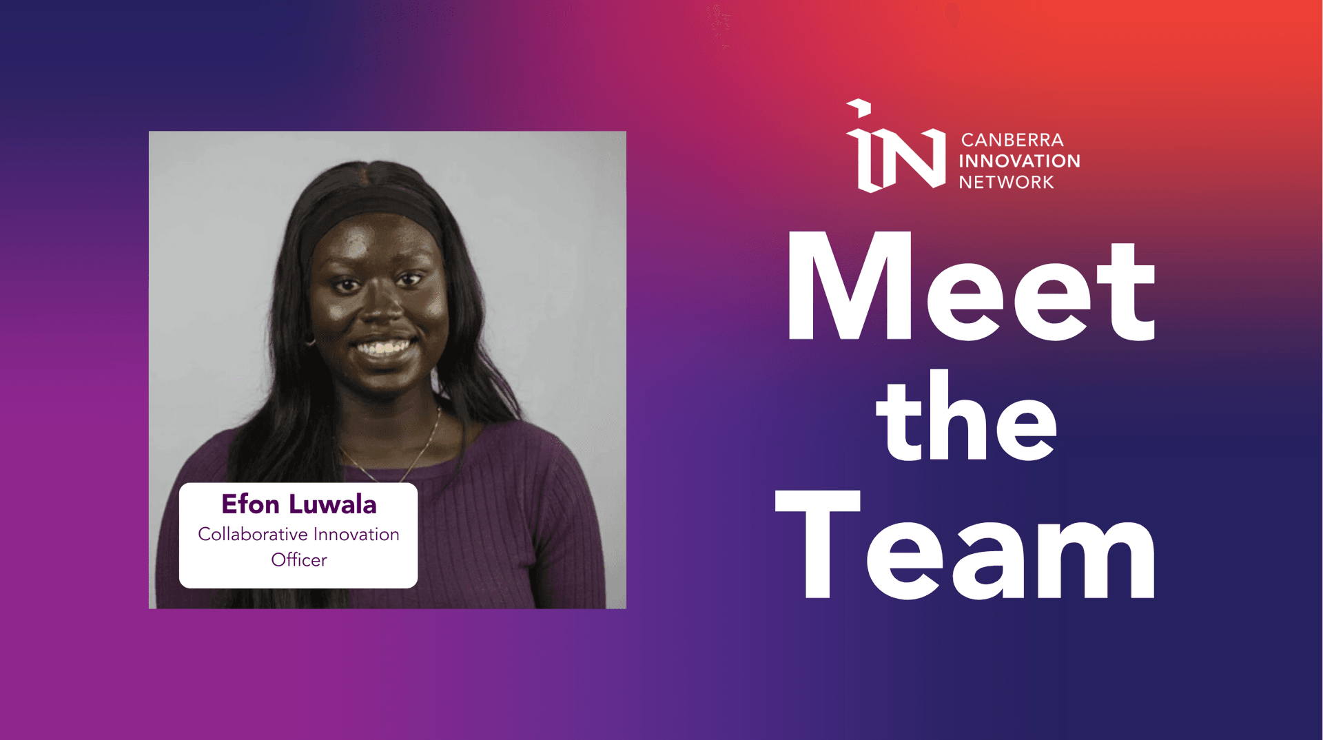 Meet the Team: Efon Luwala