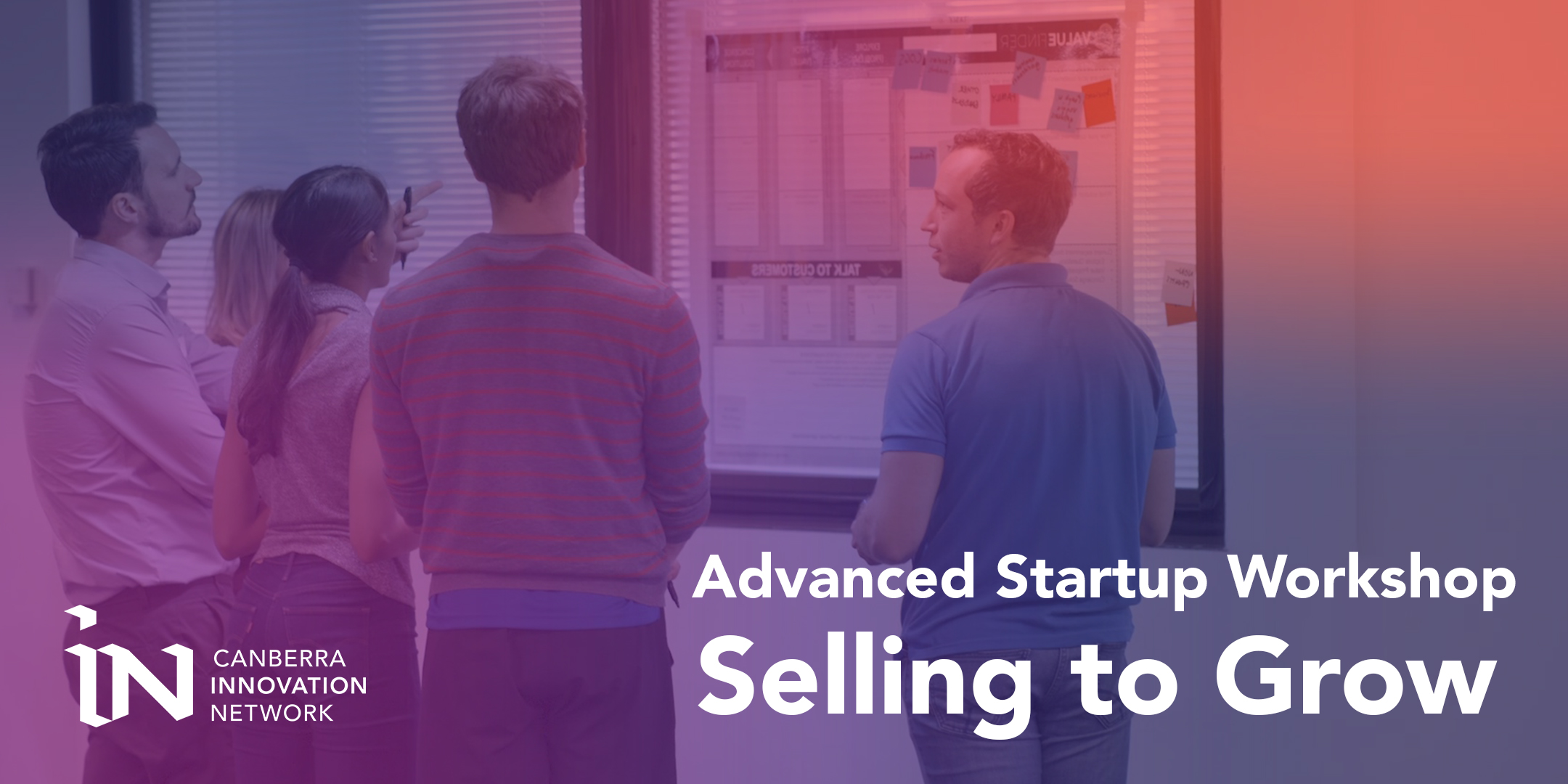 Advanced Startup Workshop: Selling to Grow