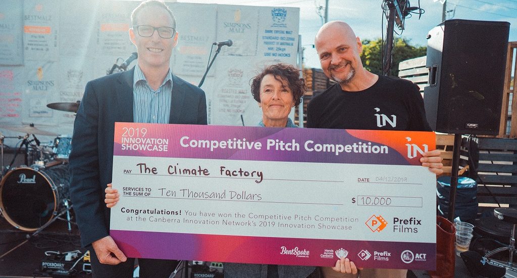 Winner of the Competitive Pitch Competition: The Climate Factory