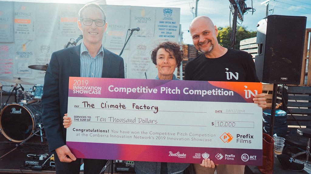 Winner of the Competitive Pitch Competition: The Climate Factory