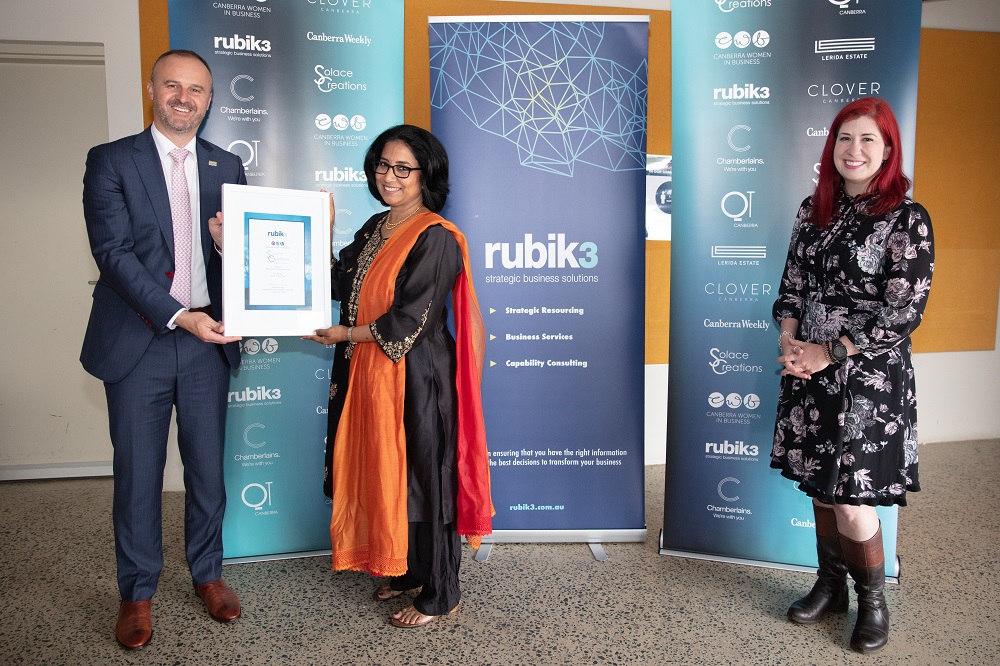 2020 Canberra Business Woman of the Year, Sunita Kumar