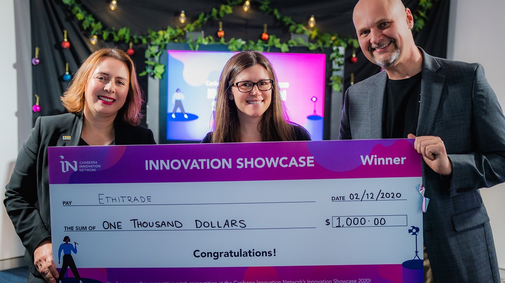 Innovation Showcase 2020 Winner, Zoe Piper and Ethitrade
