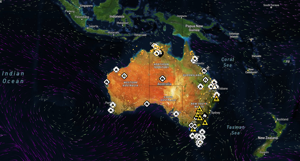 Bushfire.io Map