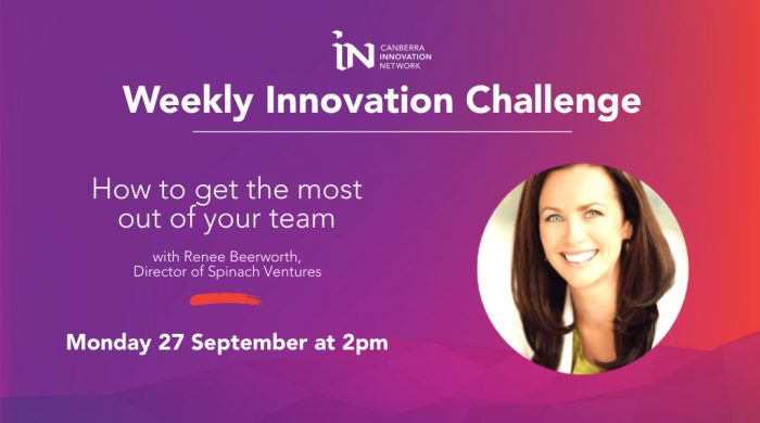 Weekly Innovation Challenge with Renee Beerworth