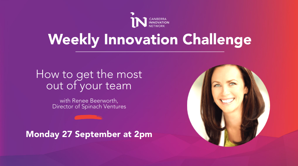 Weekly Innovation Challenge with Renee Beerworth