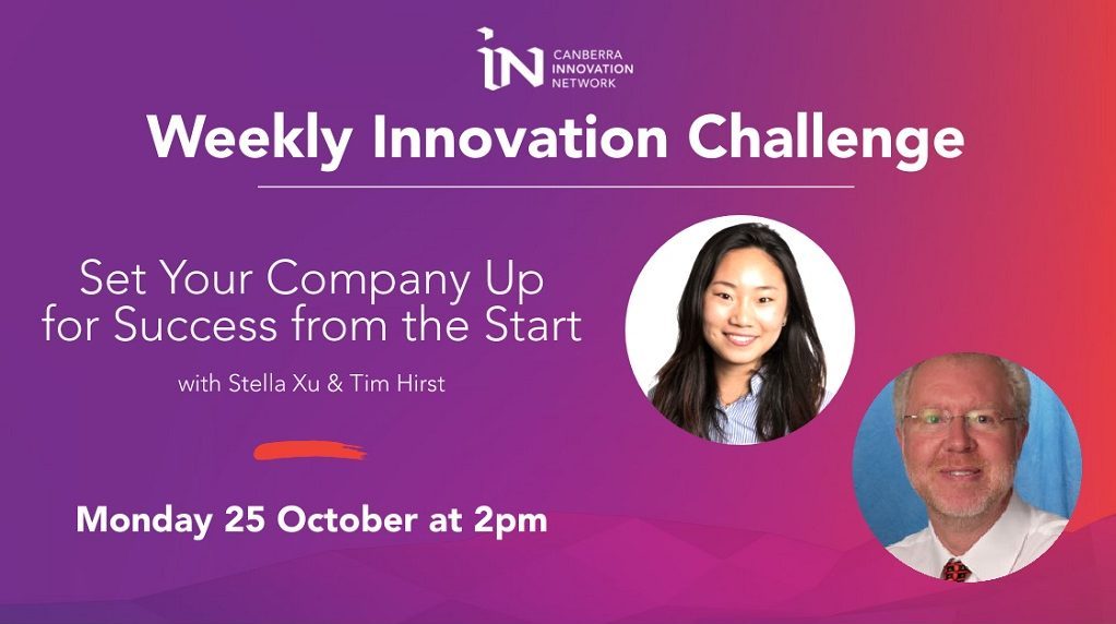weekly innovation challenge with stella xu and tim hirst