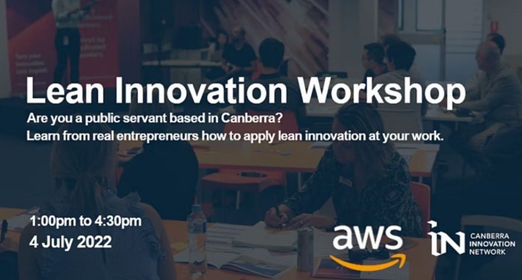 July 2022 AWS Lean Innovation Workshops for Public Sector