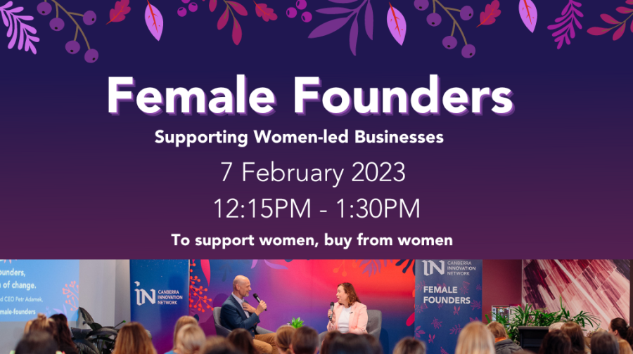 Female Founders 2023 Canberra Innovation Network