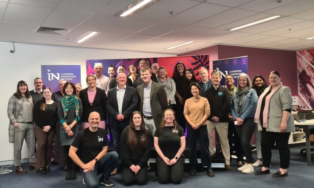 CBRIN extended team including regularly collaborating institutions and organisations within the Canberra Innovation Network community.