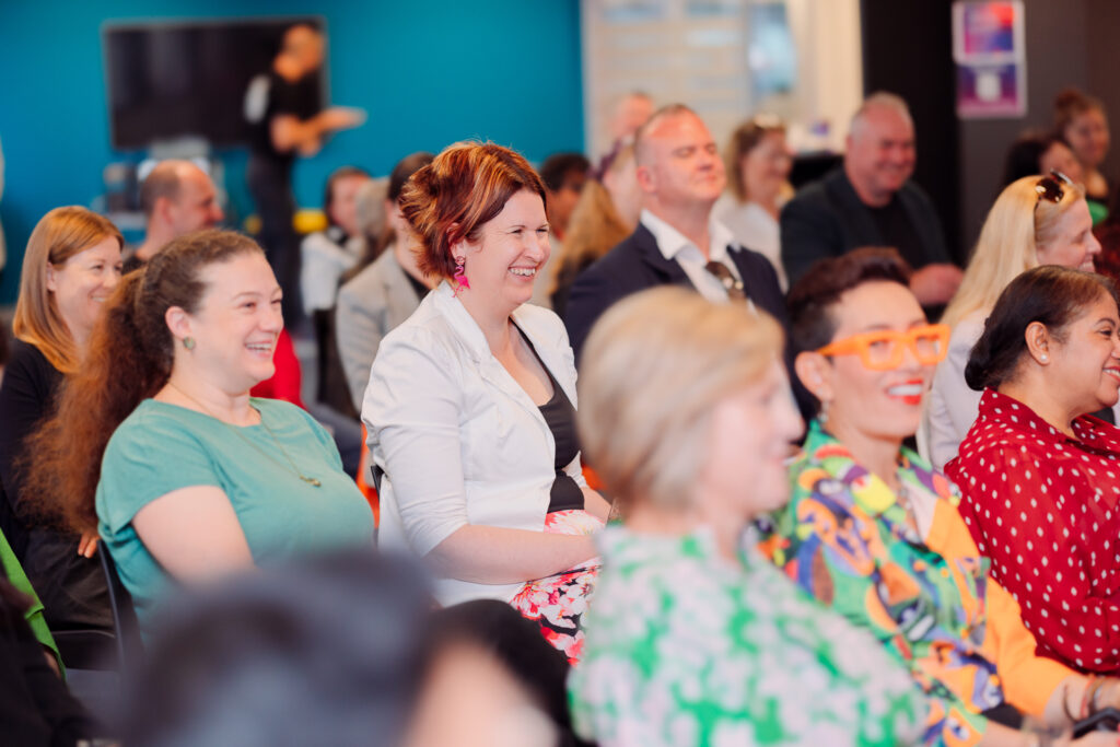crowd photo from female founders november 2023 which at the canberra innovation network